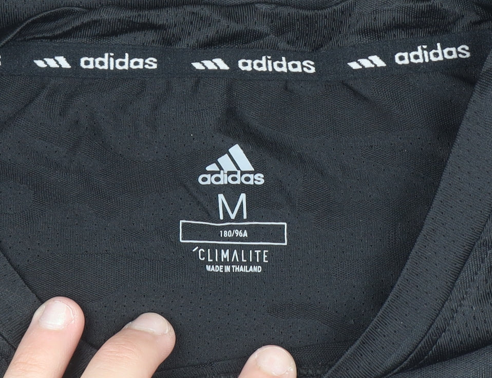Adidas Men Black Climalite Sleeveless Training Tank Top M