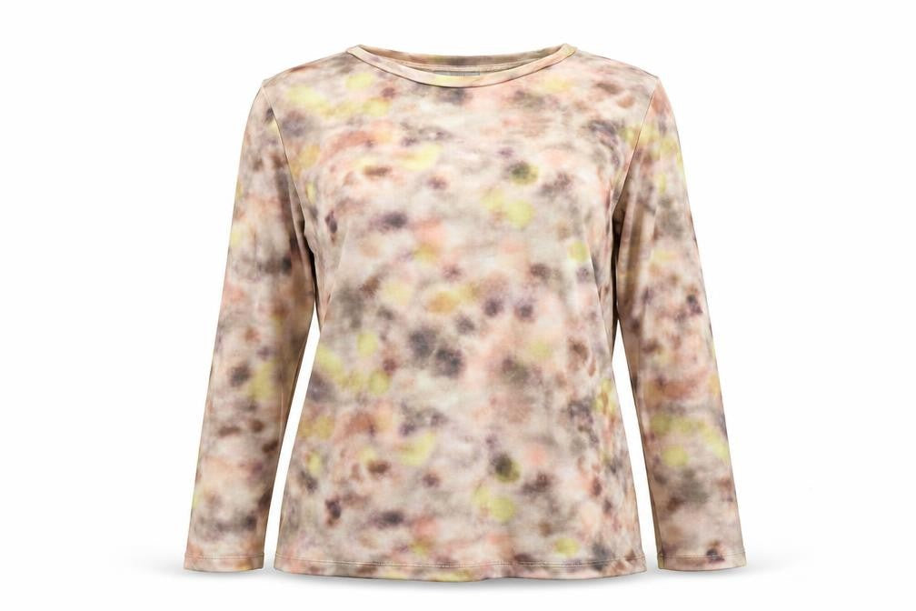 COS Womens Multicoloured Long Sleeve Cotton Jersey Top Size 12