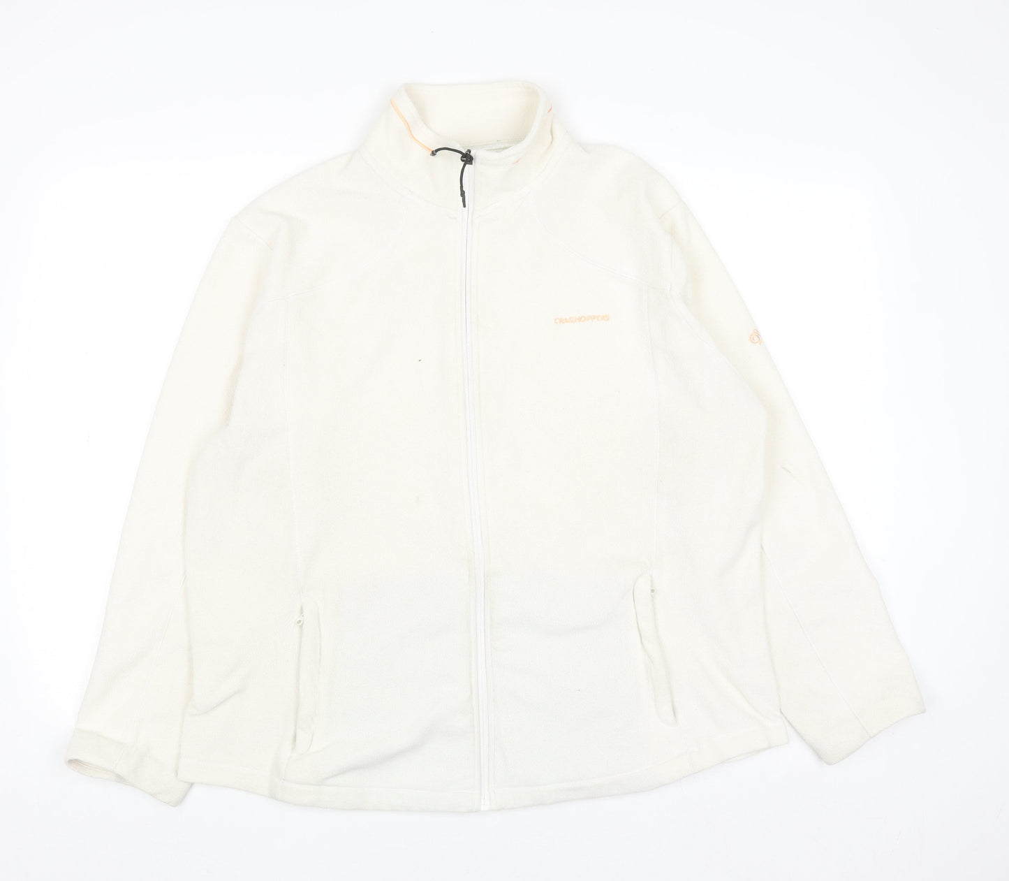 Craghoppers Women’s Ivory Full Zip Fleece Jacket UK 20