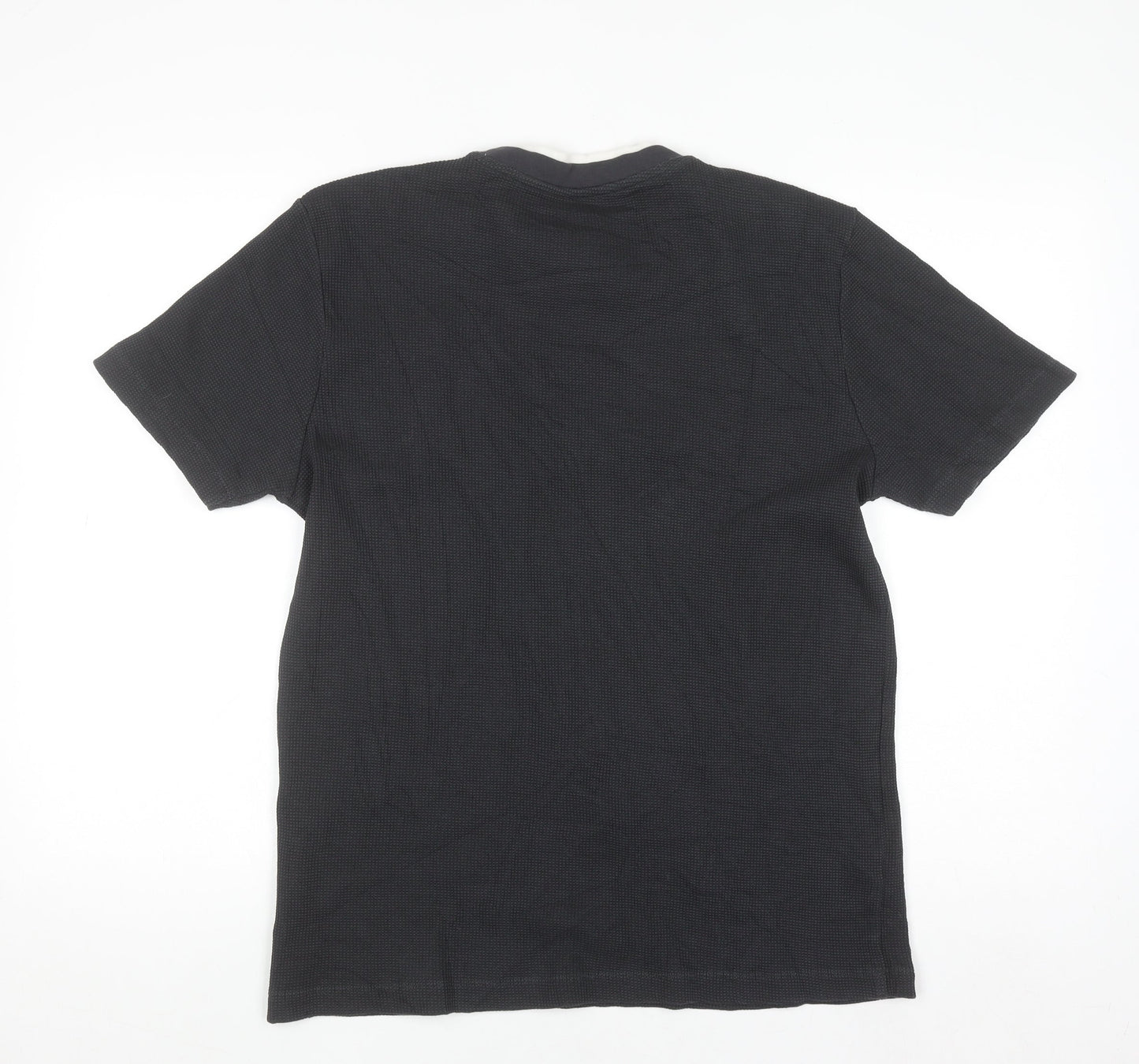 Beymen Club Men's Black XL Short Sleeve Crew Neck T-Shirt