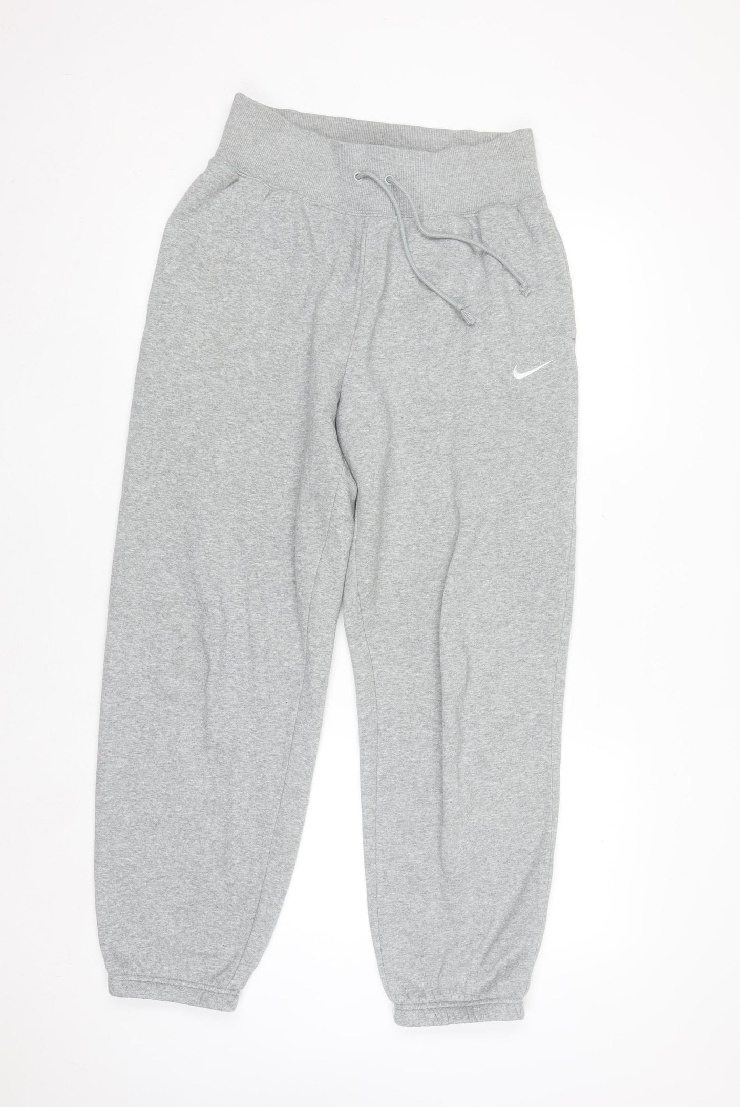 Nike Men's Grey Small Sweatpants Jogger Trousers Cotton Blend