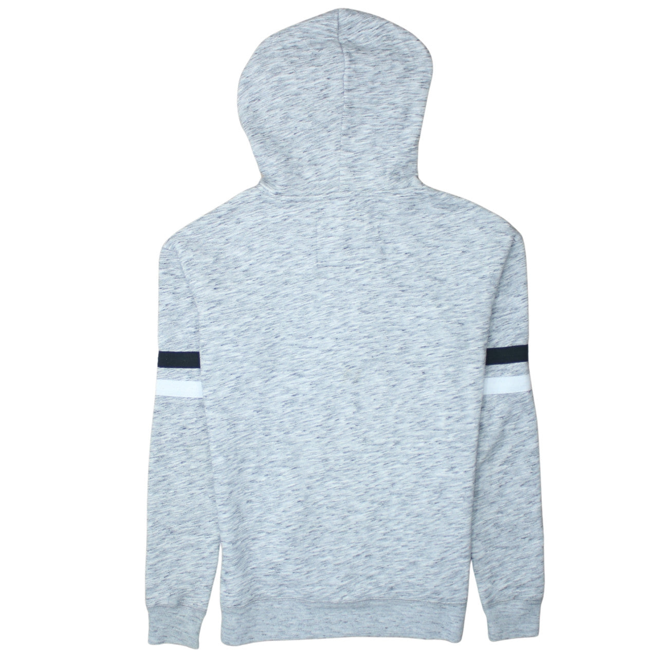 Hollister Men's Grey XS Pullover Hoodie with Logo Design