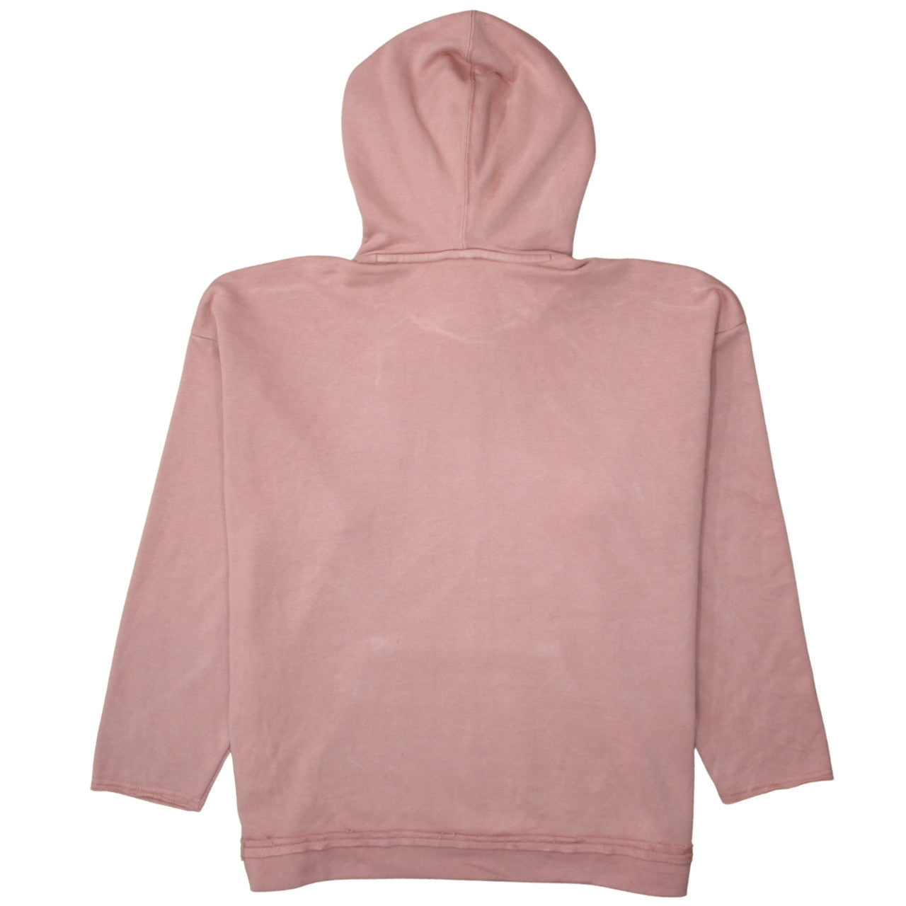 Adidas Womens Pink Pullover Hoodie UK 14 Logo Print Casual Sweatshirt