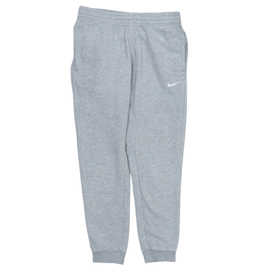 Nike Men's Grey Jogger Trousers S Regular Fit Fleece