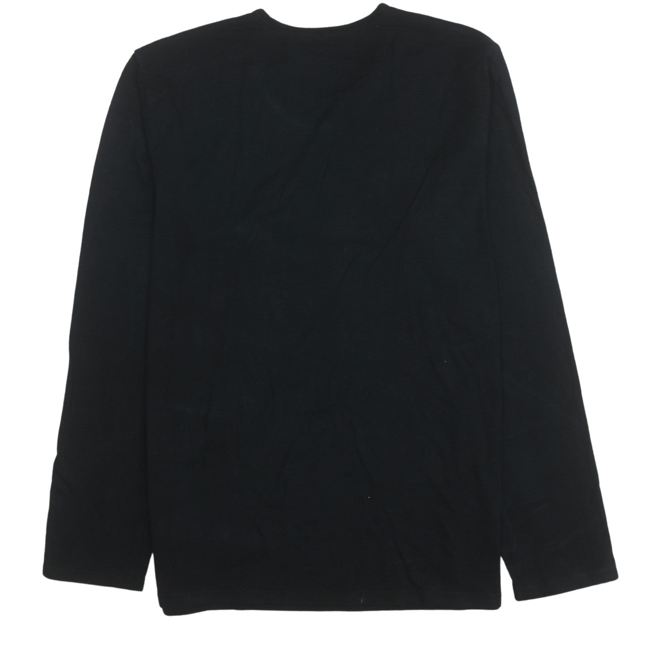 Calvin Klein Men's Black Cotton Long Sleeve Pyjama Top L