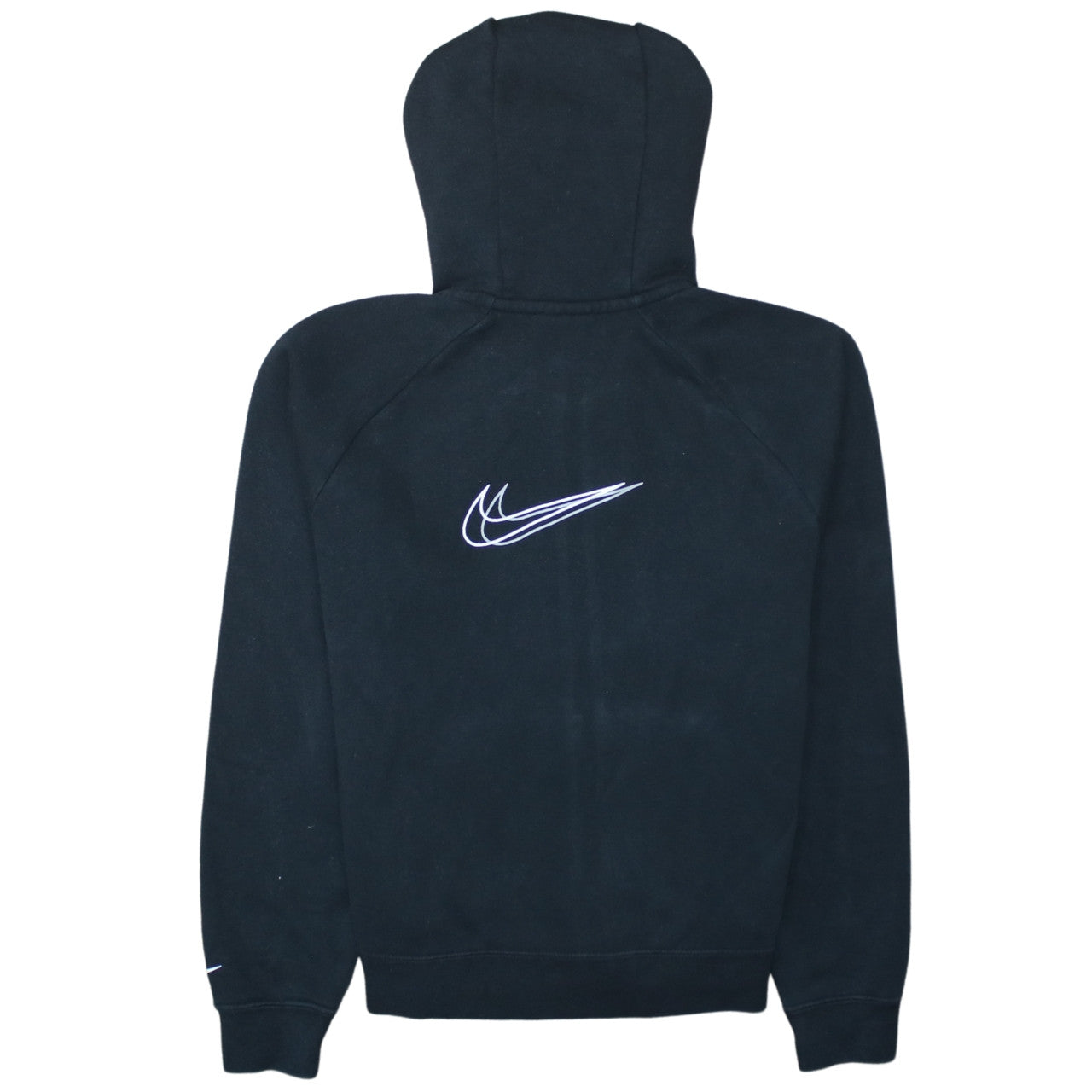 Nike Women's Black XS Loose Fit Full Zip Hoodie Sweatshirt