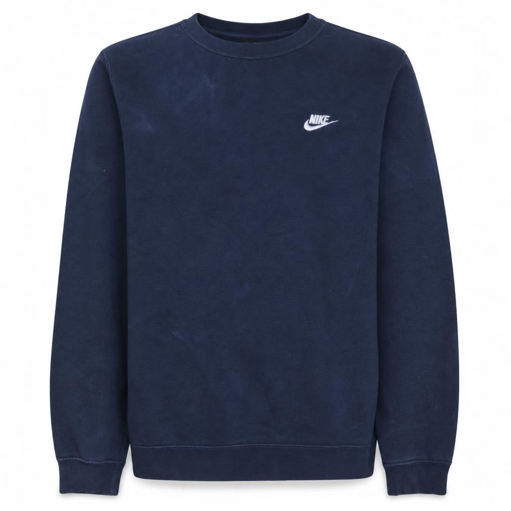 Nike Men's Blue Crew Neck Pullover Sweatshirt Size S