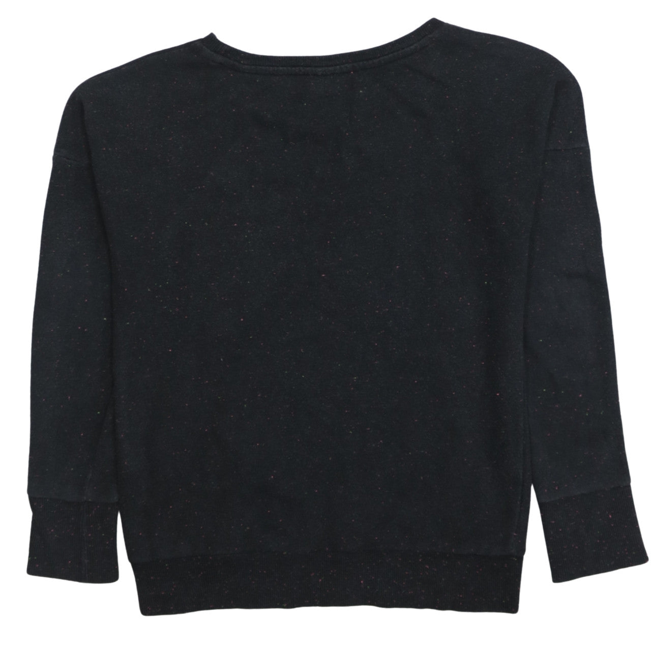 Puma Womens Black Crew Neck Pullover Sweatshirt UK 8