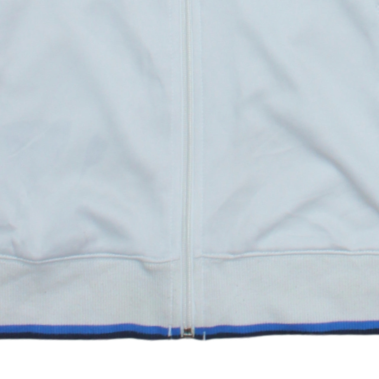 Tommy Hilfiger Boys White Blue Full Zip Sweatshirt Size 12-14 Years