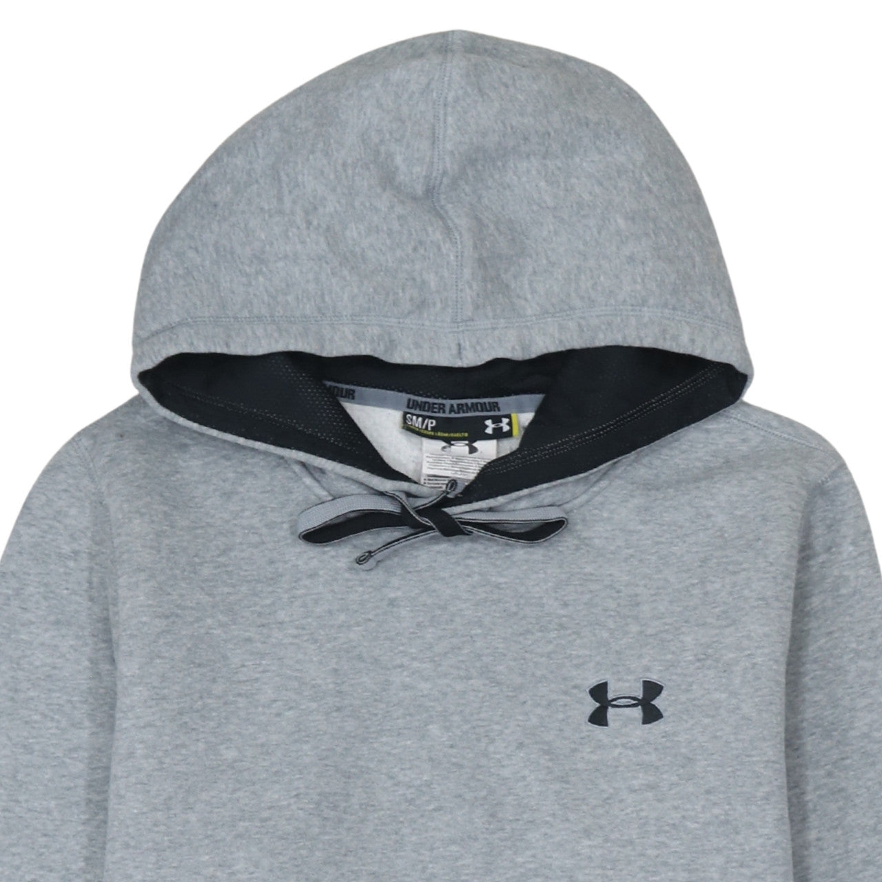 Under Armour Mens Grey Pullover Hoodie Size S Sports Fleece