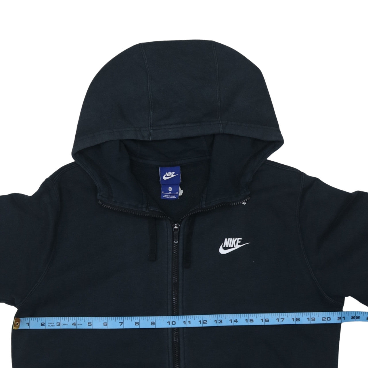 Nike Men's Black Full Zip Hoodie Size M Sportswear Sweatshirt