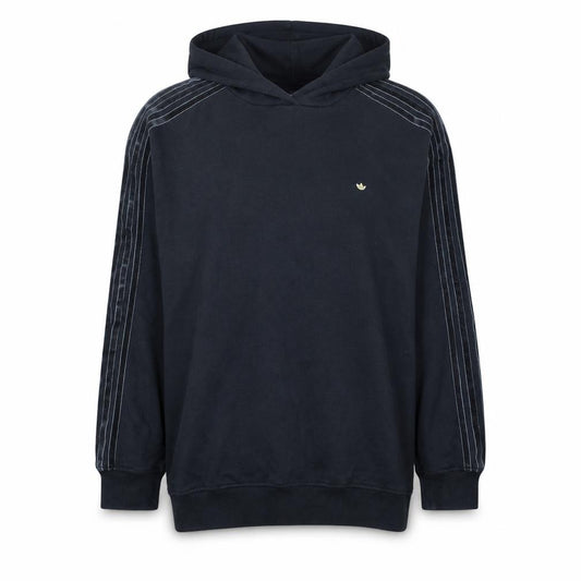 Adidas Women Black Size 16 Pullover Hoodie Cotton Blend