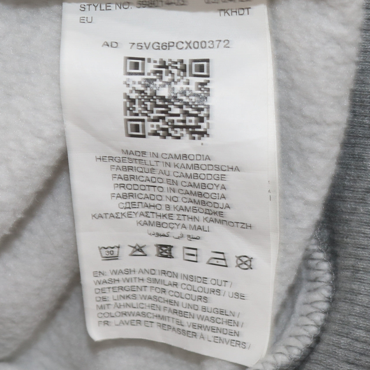Puma Men's Grey Small Pullover Hoodie Sweatshirt Logo Sportswear