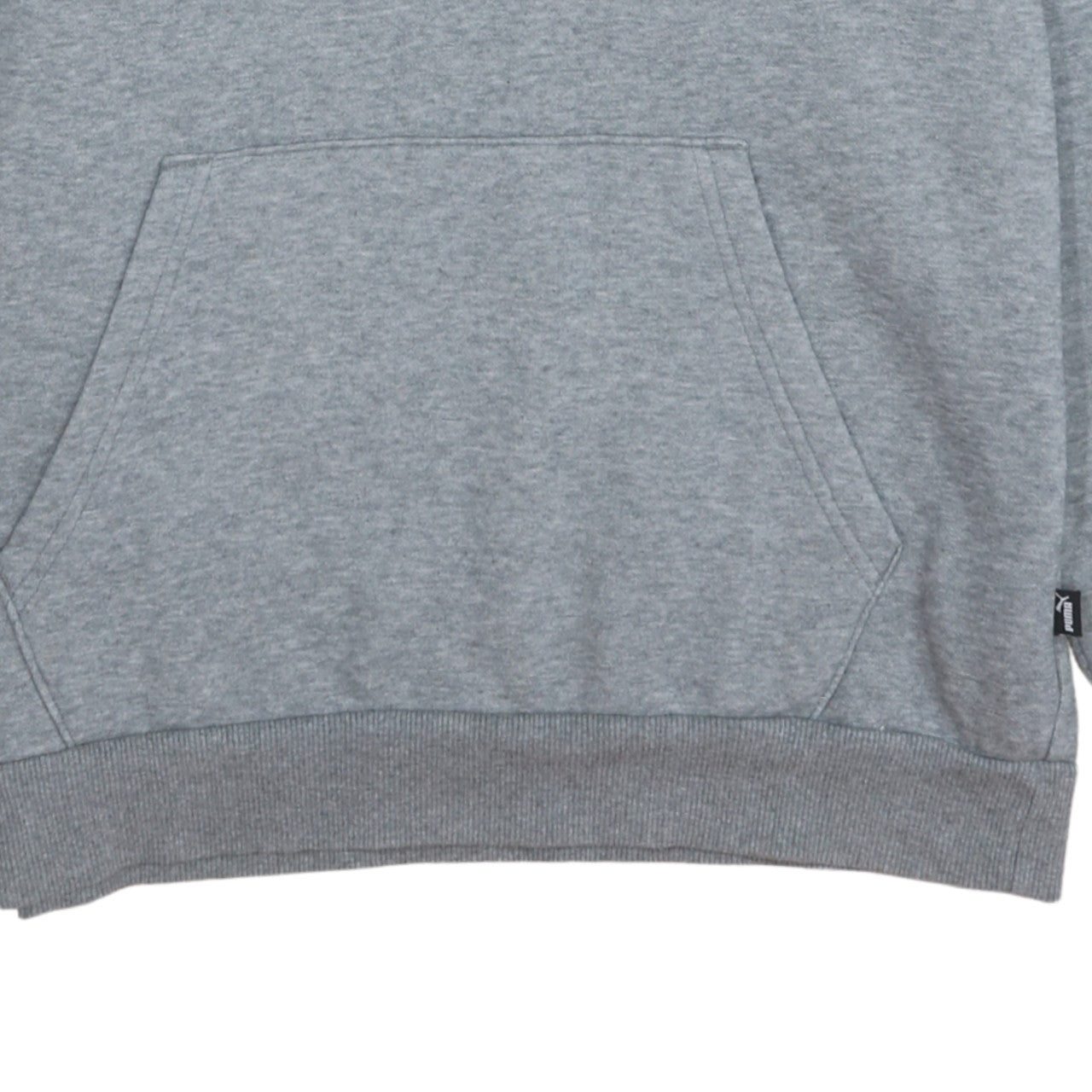Puma Men's Grey Small Pullover Hoodie Sweatshirt Logo Sportswear
