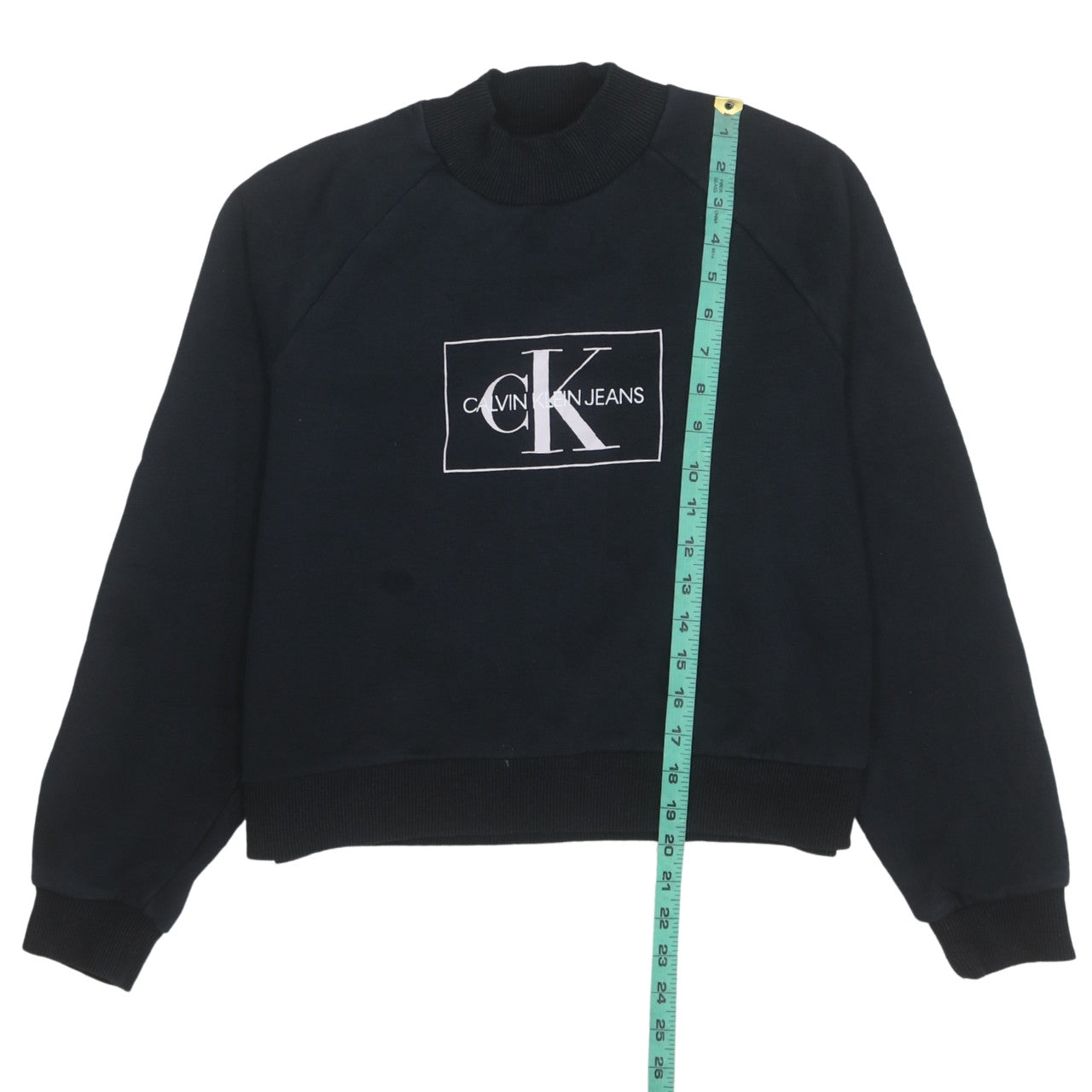 Calvin Klein Jeans Women's Black Small Pullover Sweatshirt