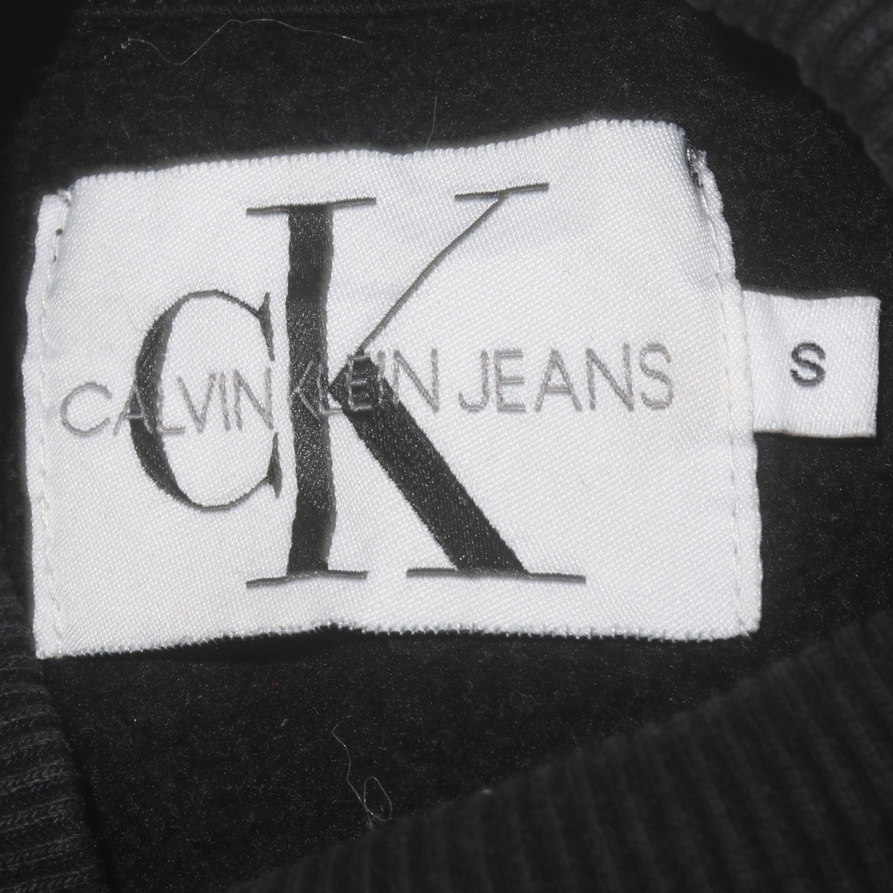 Calvin Klein Jeans Women's Black Small Pullover Sweatshirt