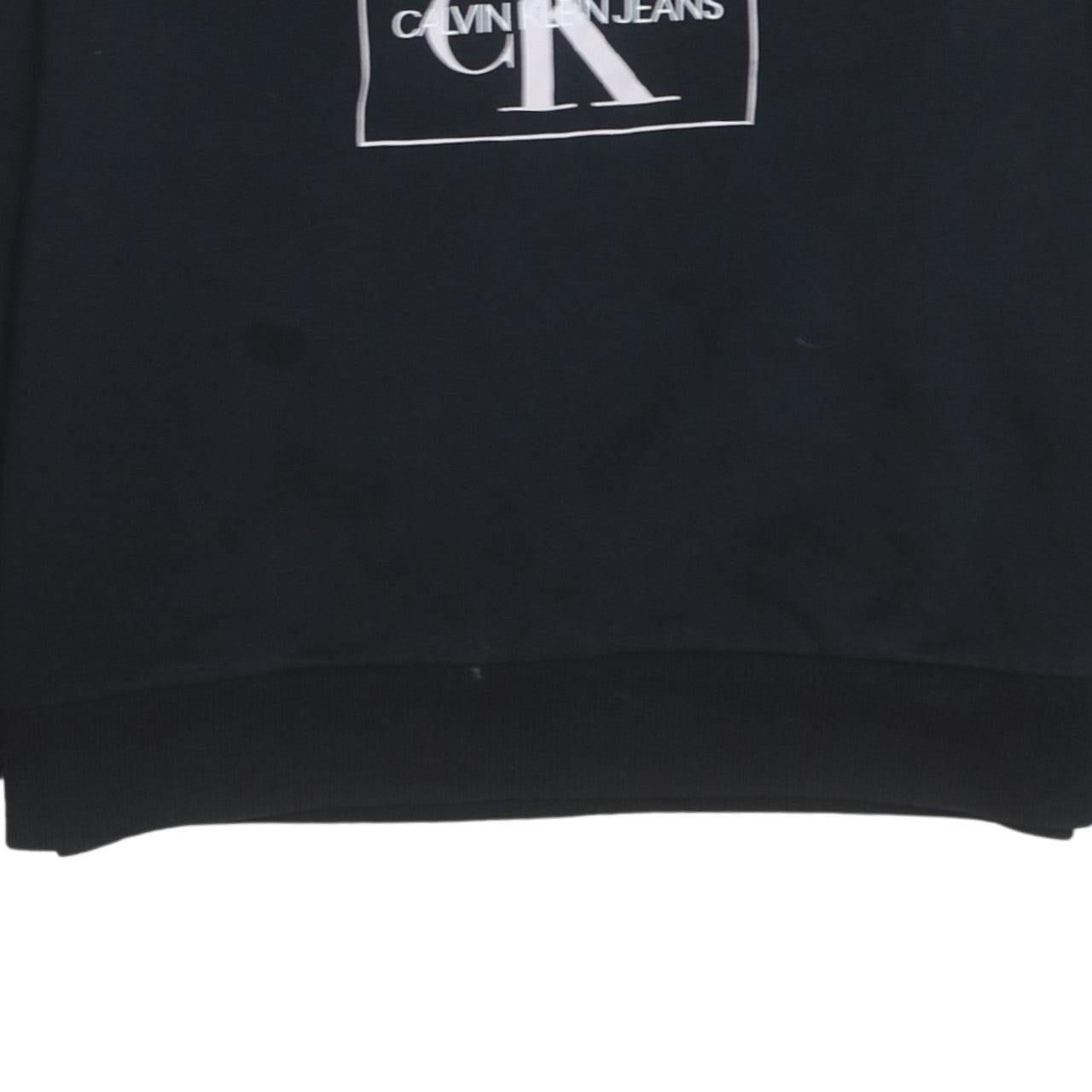Calvin Klein Jeans Women's Black Small Pullover Sweatshirt