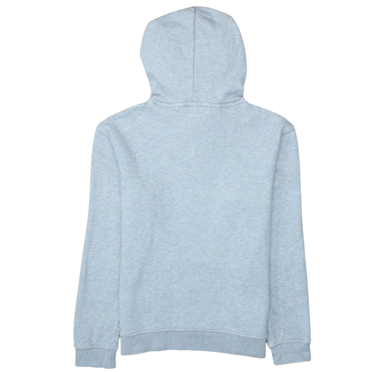Adidas Women Grey Pullover Hoodie Size 8 Logo Hooded Sweatshirt