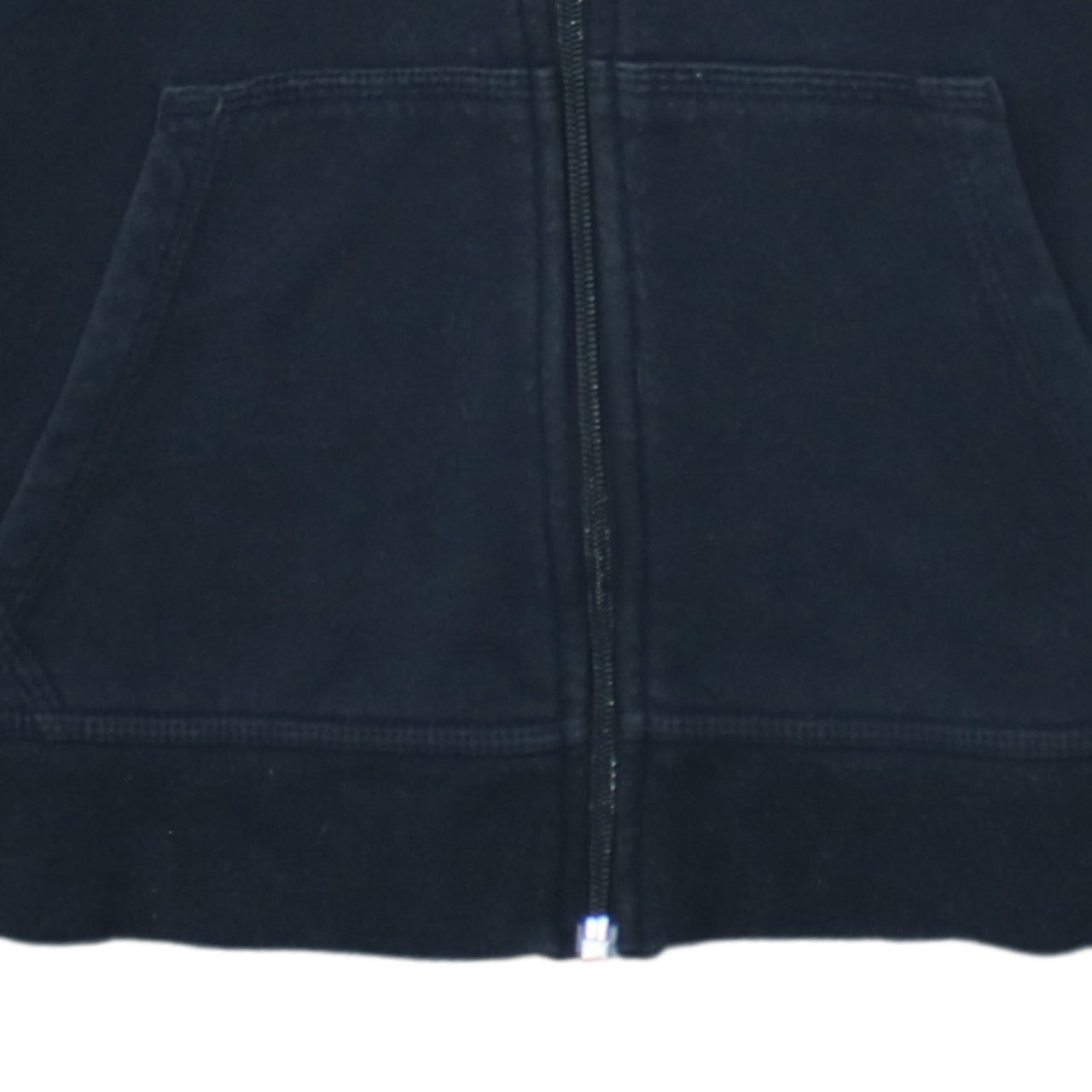Nike Boys Black Full Zip Hoodie Size 13-15 Years XL Cotton Blend