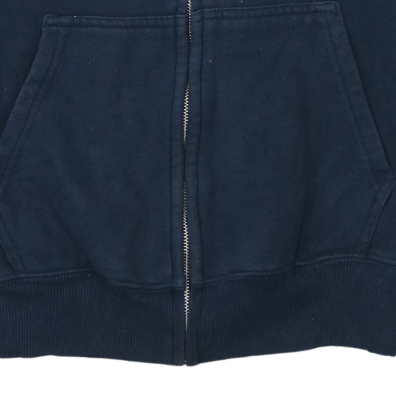 Ellesse Women's Navy Full Zip Hoodie UK 6 Cotton Blend Casual Sweatshirt