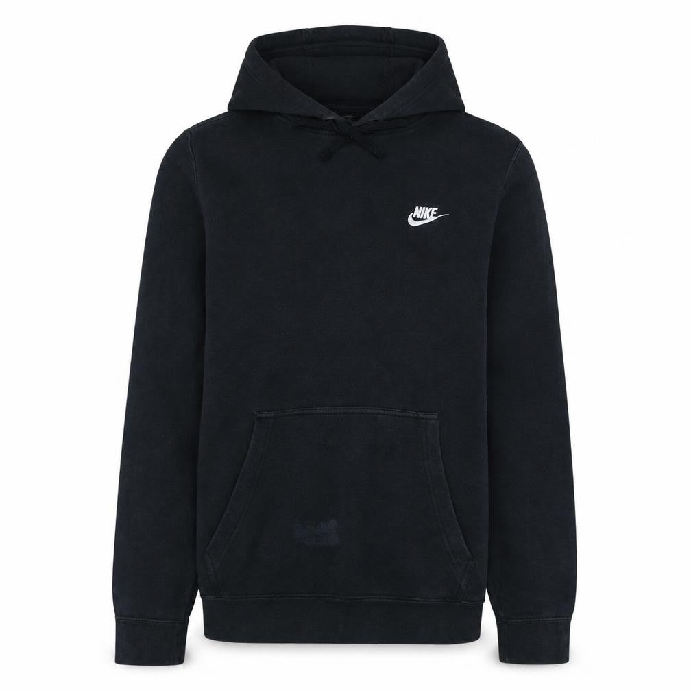 Nike Men's Black Small Pullover Hoodie Cotton Blend Fleece