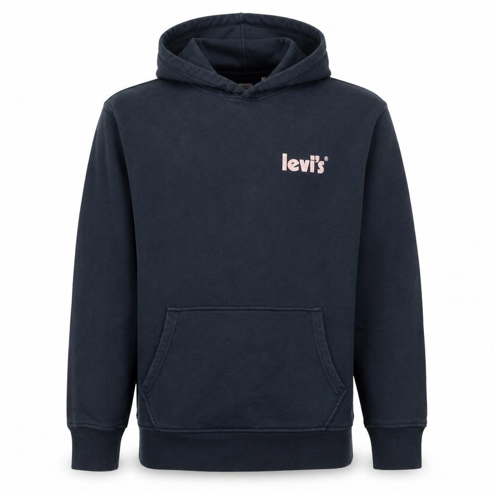 Levi's Men's Blue Relaxed Fit Pullover Hoodie Size S