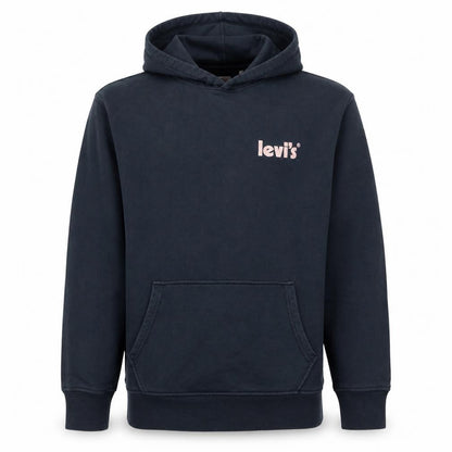 Levi's Men's Blue Relaxed Fit Pullover Hoodie Size S
