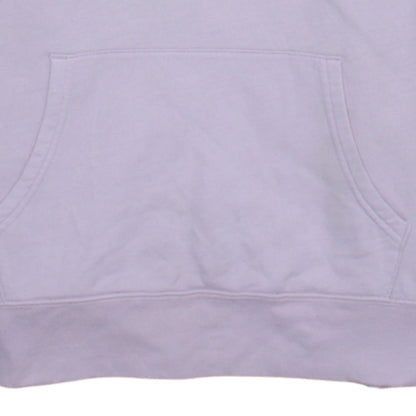 Gap Women Lilac Logo Pullover Hoodie Size M Cotton Blend
