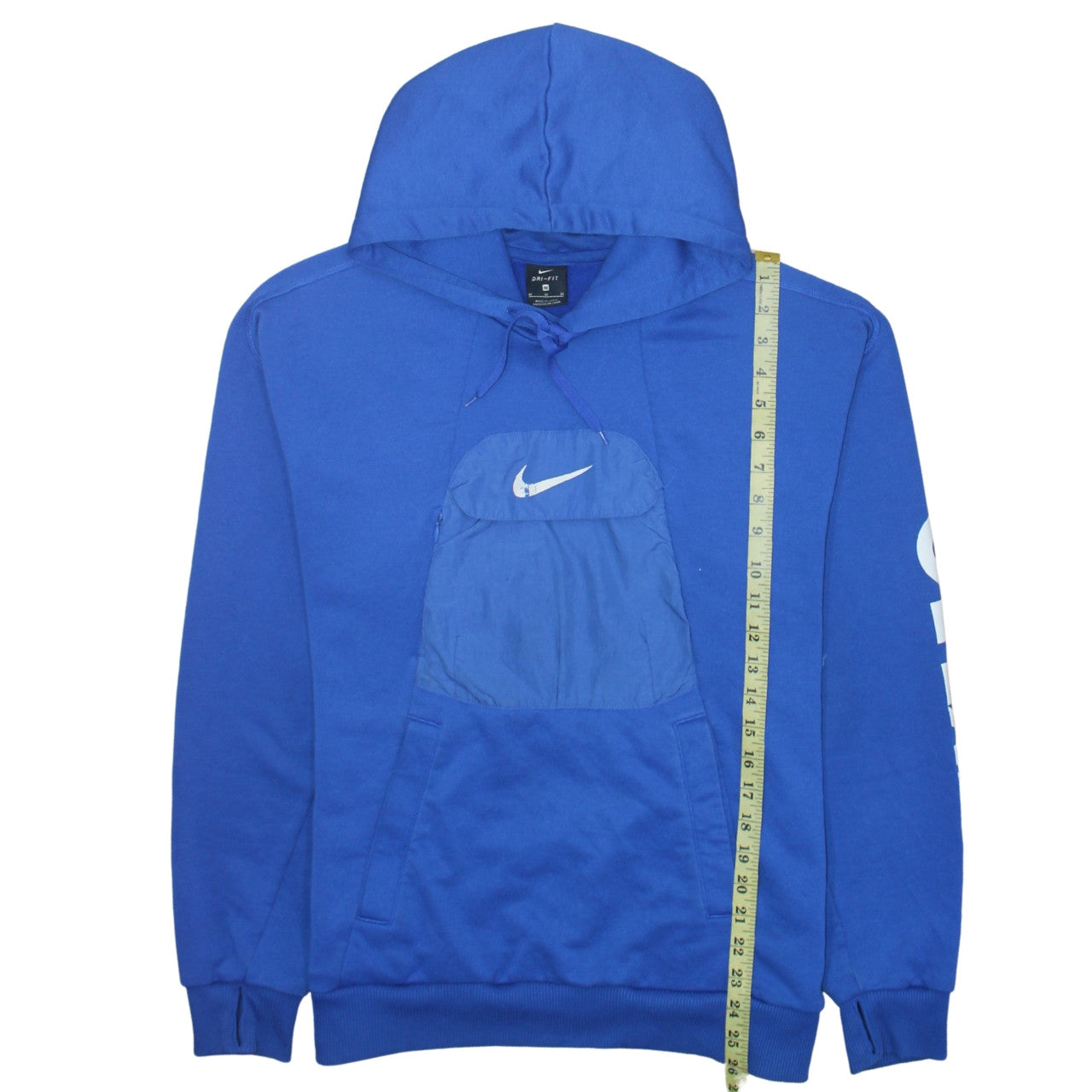 Nike Men's Blue Dri-Fit Pullover Hoodie Size M Sportswear