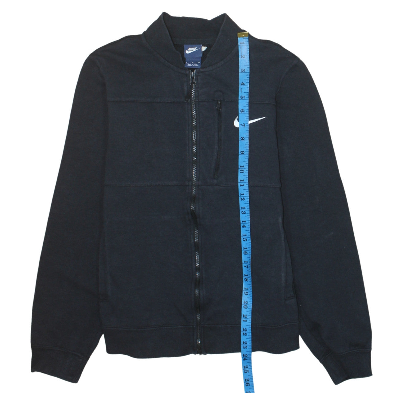 Nike Men’s Black Full Zip Sweatshirt Size S Logo Sportswear
