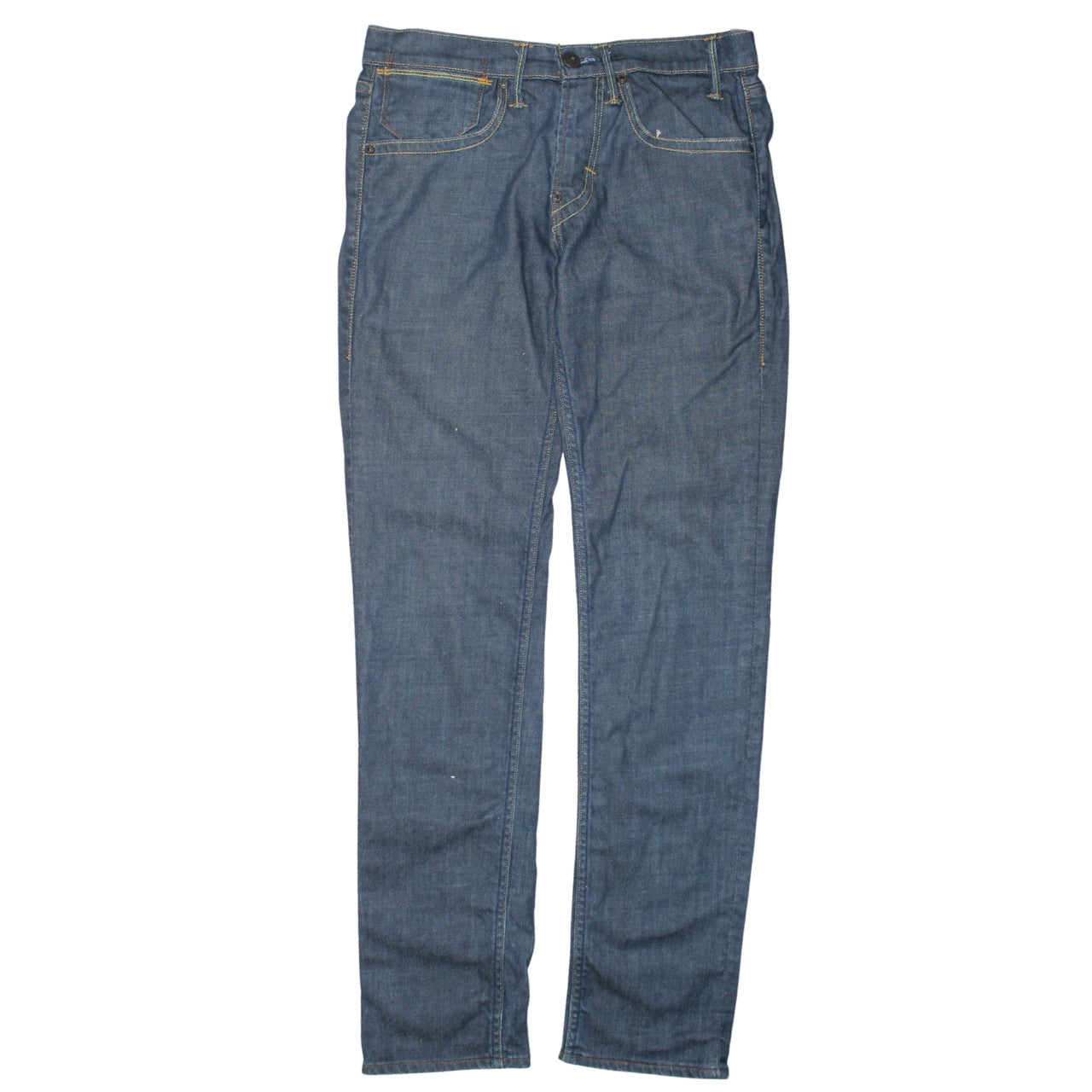 Levi's Men's Blue 33x32 Straight Leg Denim Jeans Regular Fit