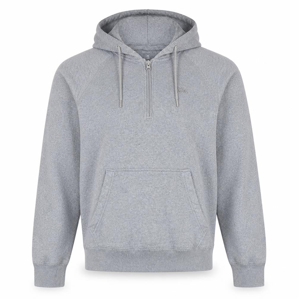 Nike Men's Grey 1/2 Zip Hoodie Sweatshirt Size L
