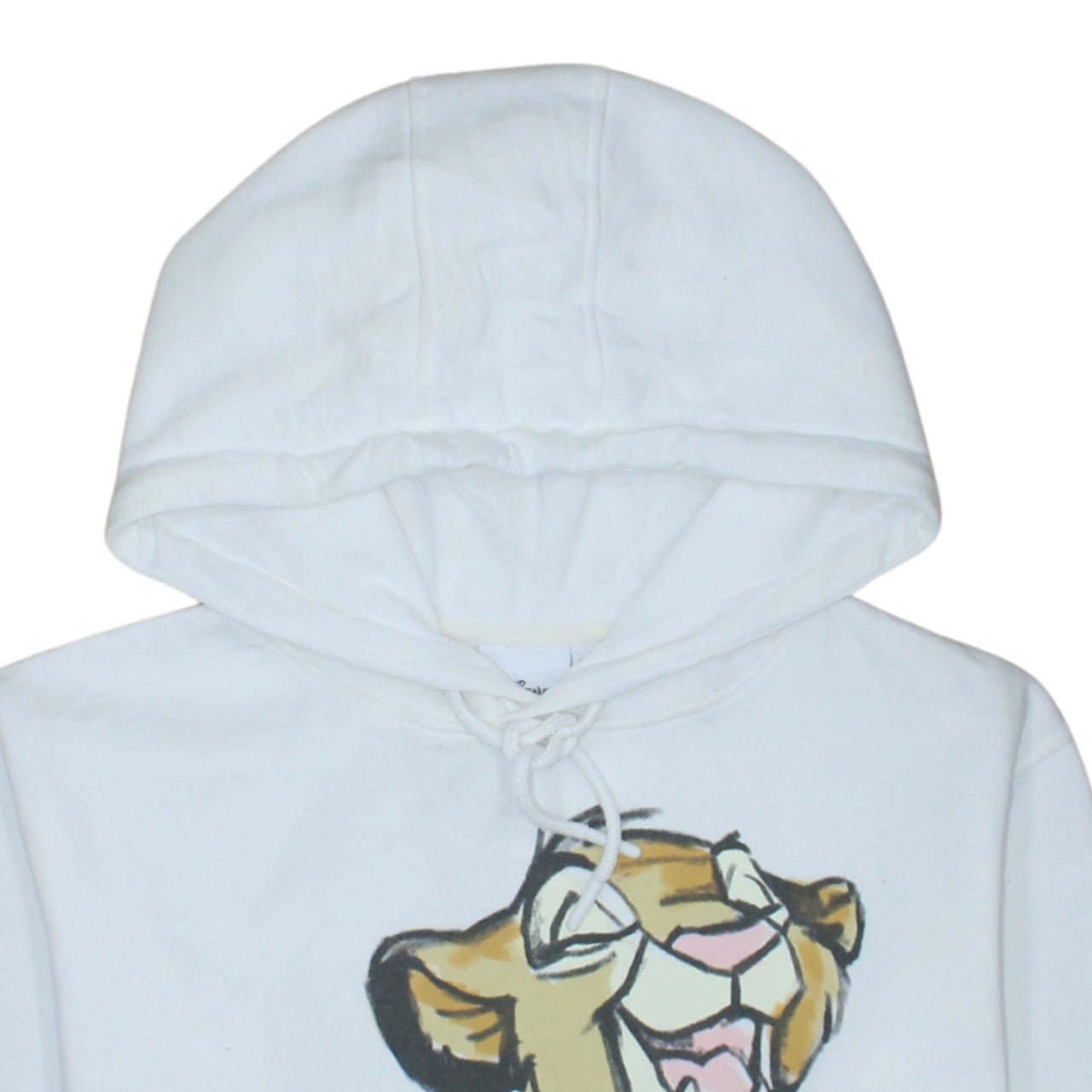 Disney x Primark Women White XS Hoodie with Lion King Graphic