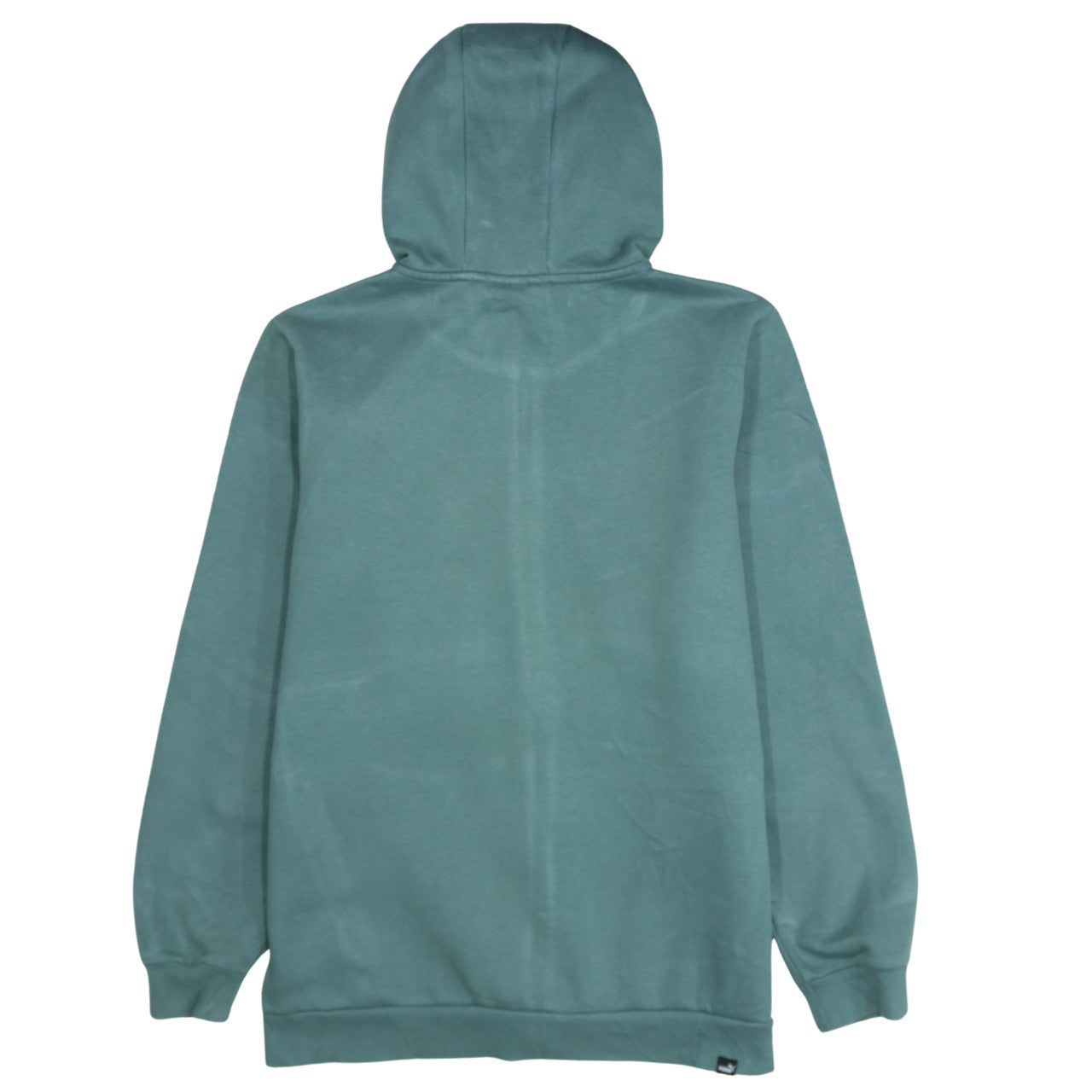 Puma Men's Green Full Zip Hoodie Size M Sports Style