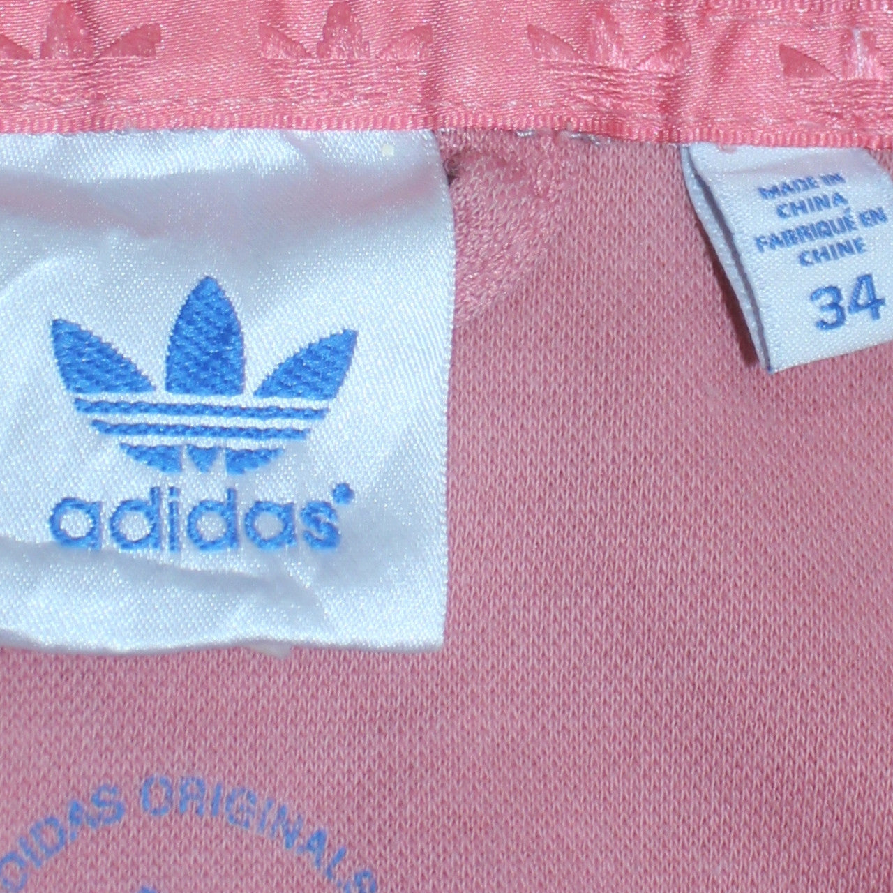 Adidas Womens Grey Pink Full Zip Hoodie Size 8 Colourblock Hooded Sweatshirt