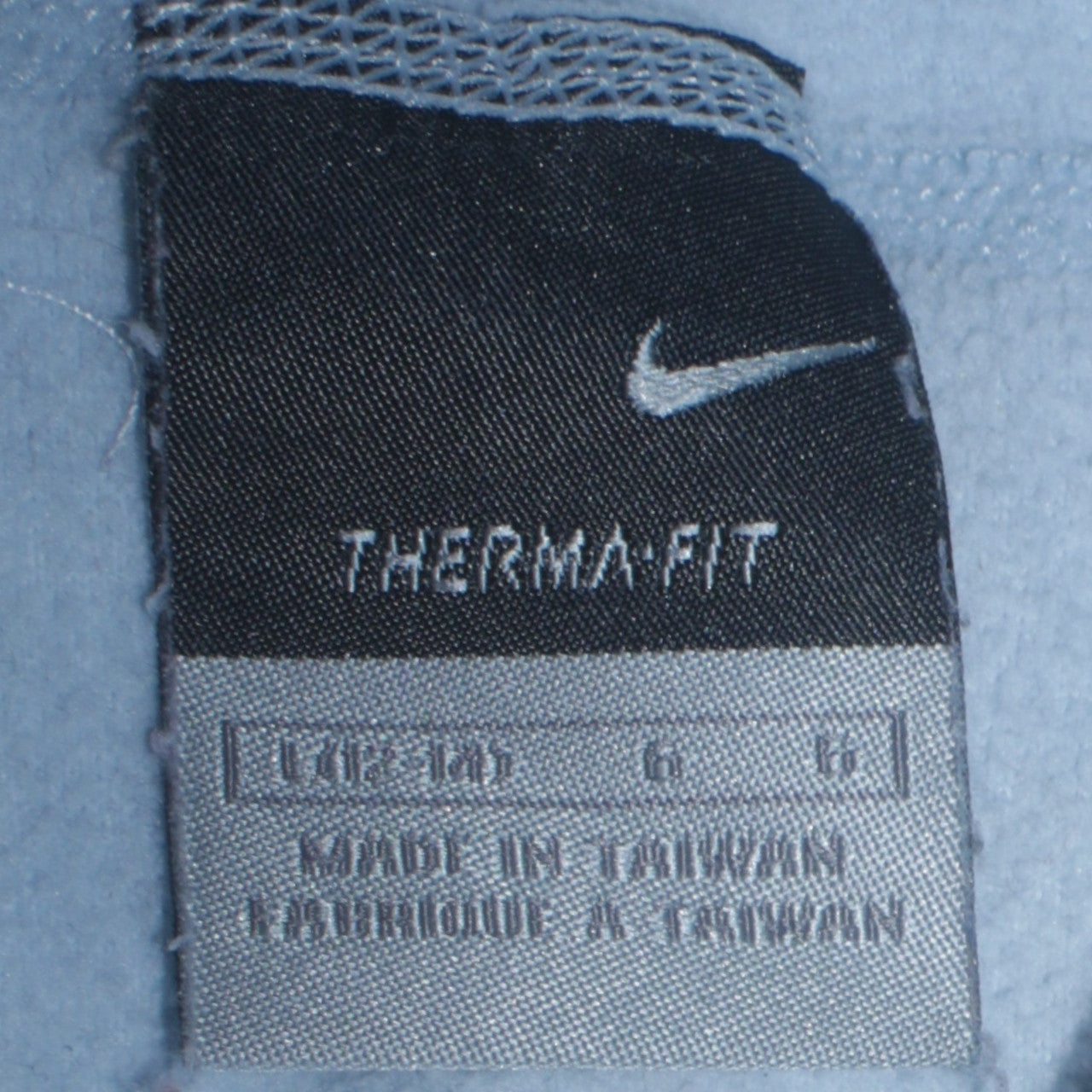 Nike Women's Blue Therma-Fit Fleece Hoodie Jacket Size 10