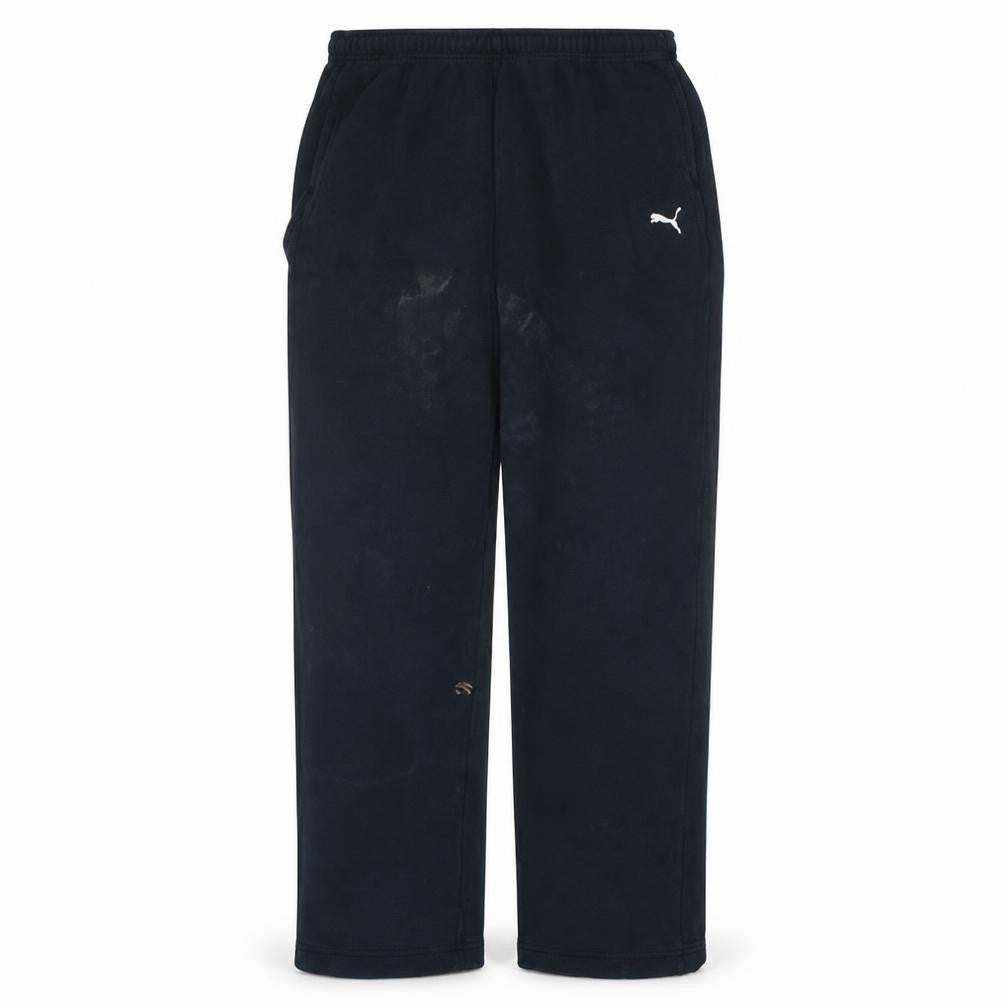 Puma Men's Black XL Sweatpants Regular Fit Casual Trousers