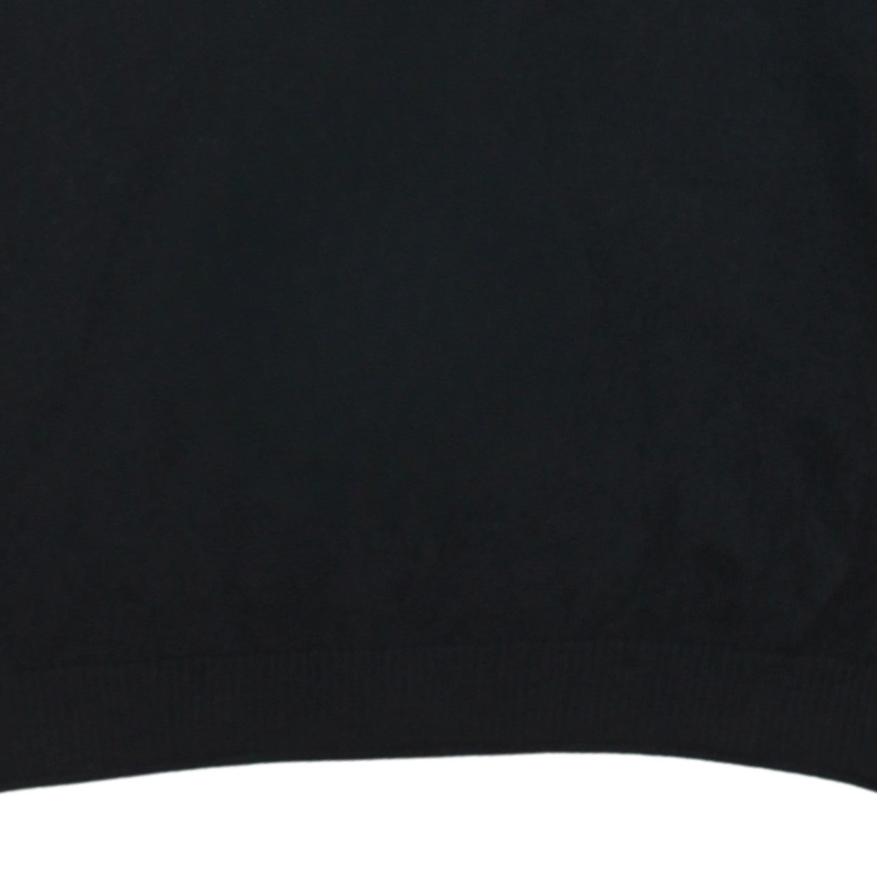Calvin Klein Jeans Men's Black V-Neck Cotton Cashmere Jumper Size S