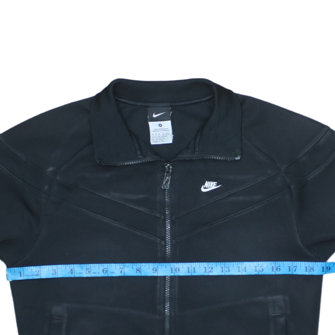 Nike Boys Black Full Zip Sweatshirt Jacket 10-12 Years Regular Fit
