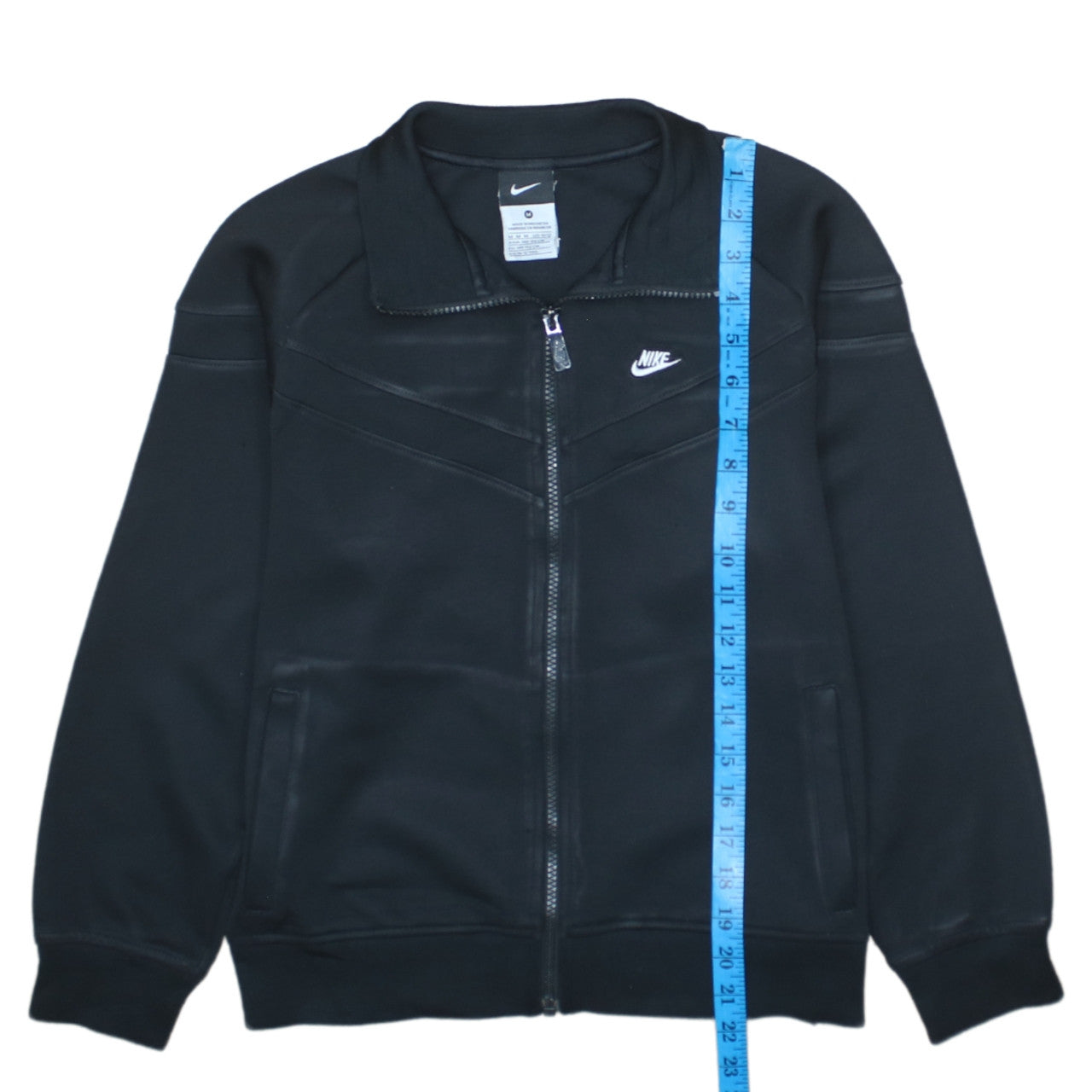 Nike Boys Black Full Zip Sweatshirt Jacket 10-12 Years Regular Fit