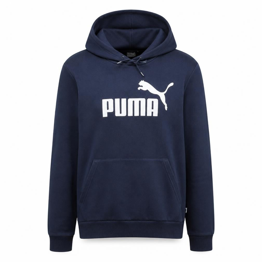 Puma Boys Navy Blue Pullover Hoodie XL Hooded Sweatshirt Logo Print