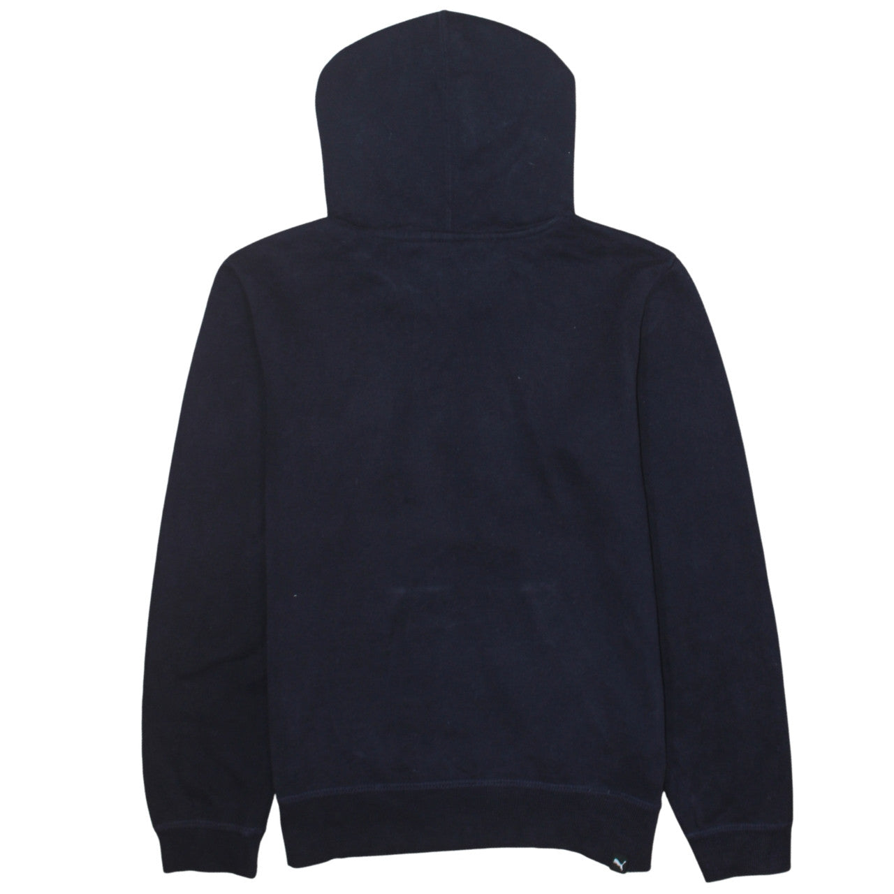Puma Boys Navy Blue Pullover Hoodie Size 14 Years Cotton Blend Sportswear