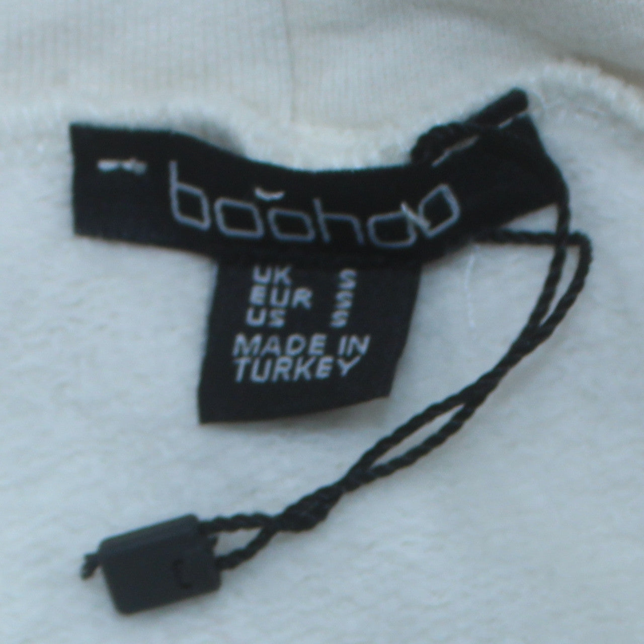 Boohoo Women's White Graphic Butterfly Pullover Hoodie Size S