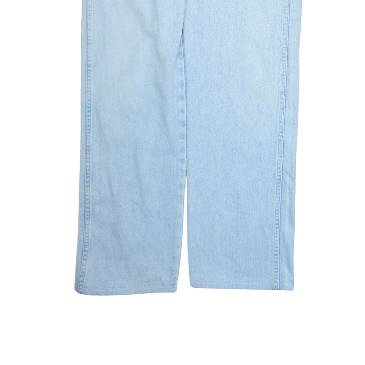 Wrangler Men's Blue 34x36 Straight Leg Denim Jeans