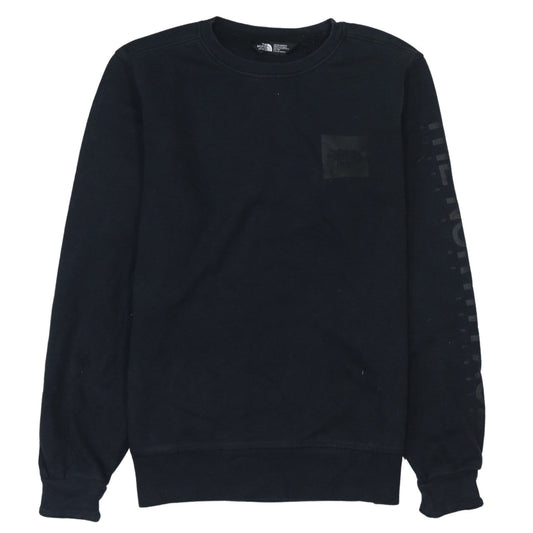 The North Face Mens Black XS Regular Fit Crew Neck Sweatshirt