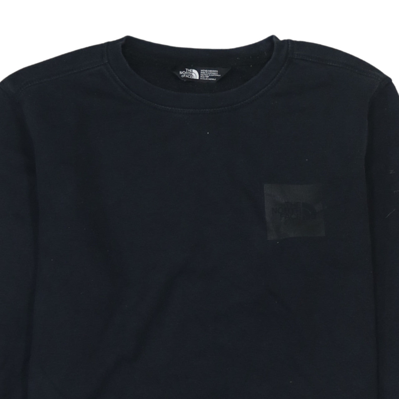 The North Face Mens Black XS Regular Fit Crew Neck Sweatshirt