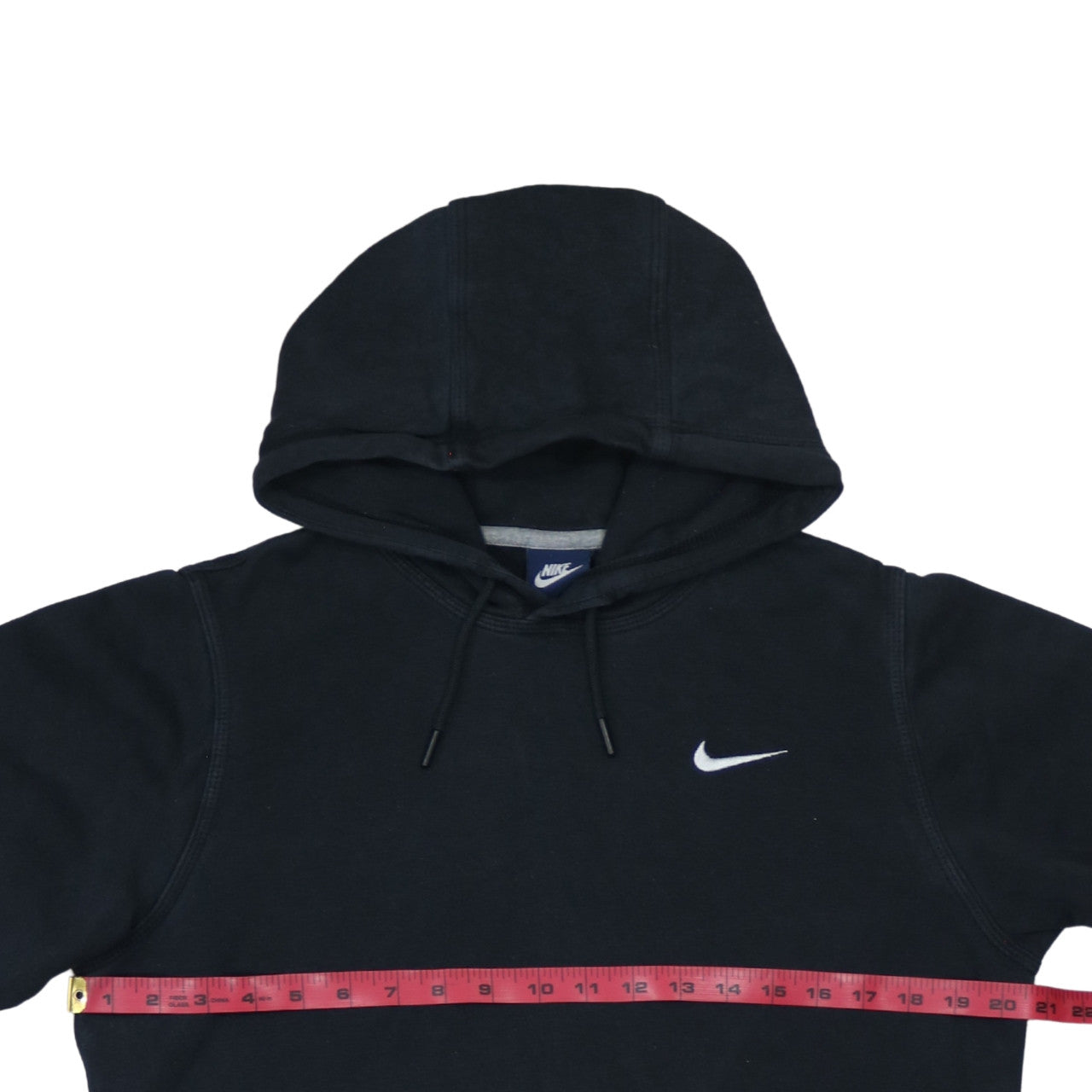 Nike Men's Black Small Pullover Hoodie Fleece Sweatshirt