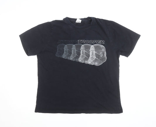 Star Wars Men's Black XL Stormtrooper Graphic Cotton T-Shirt