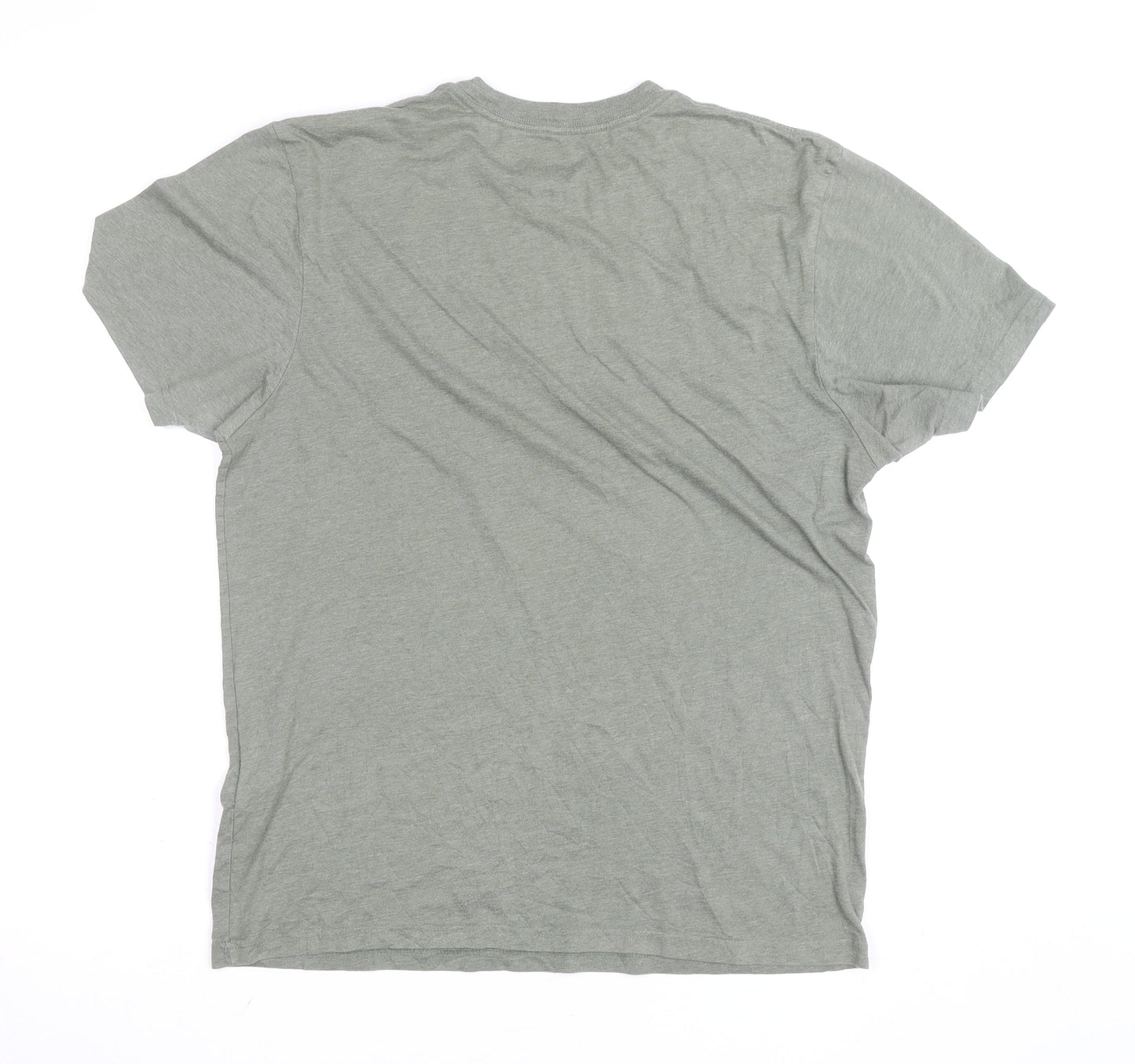 Vans Men's Green Logo Graphic Short Sleeve T-Shirt Size L