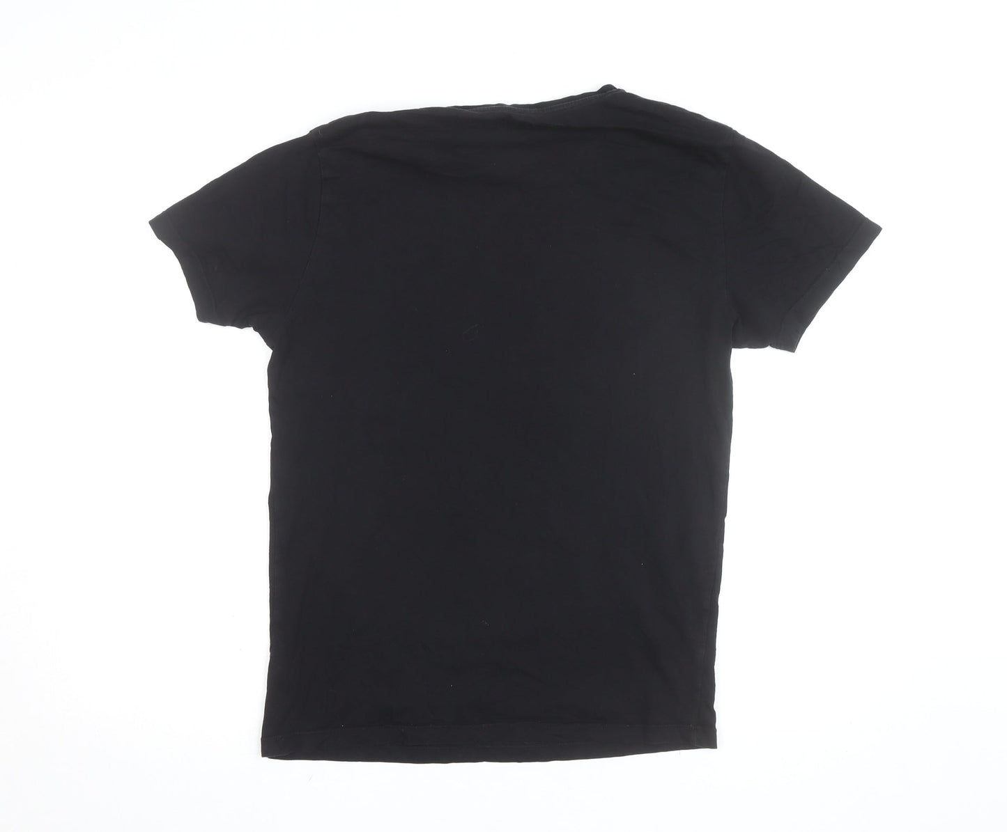 Pulp Fiction Men’s Black Cotton Graphic Movie T-Shirt Small